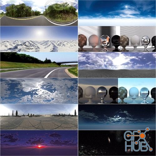3D Collective Real Light 22 HDRI Pack Pro